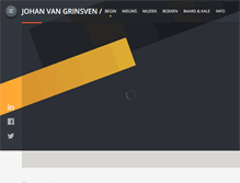 Tablet Screenshot of johanvangrinsven.nl